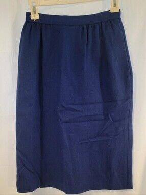 KGR Vintage Wool Pencil Skirt Hot Pink Size 9